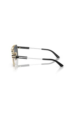 عینک آفتابی طلائی زنانه UV400 Prada - کد 748665778