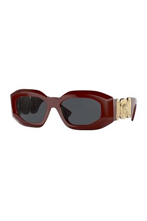 عینک آفتابی زرشکی زنانه UV400 Versace - کد 364618387