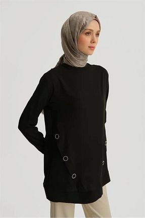 تونیک حجاب مشکی زنانه پلی استر Armine - کد 925772953