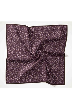 روسری قهوه ای پنبه ای Silk Home - کد 886569349