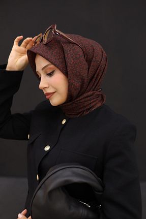 روسری مشکی پنبه ای Silk Home - کد 879484992