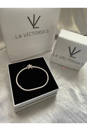 دستبند نقره زنانه 925 عیار la victorias - کد 925350194