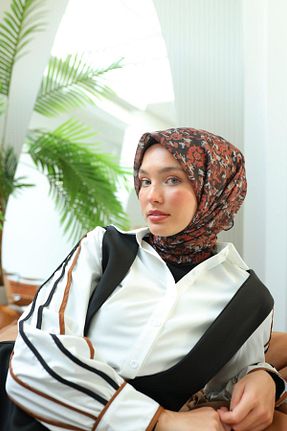 روسری مشکی پنبه ای Silk Home - کد 890812781
