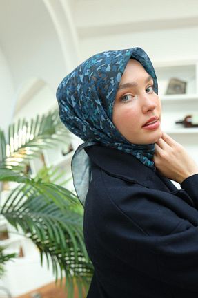 روسری مشکی پنبه ای Silk Home - کد 890812825