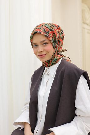 روسری مشکی پنبه ای Silk Home - کد 904667292