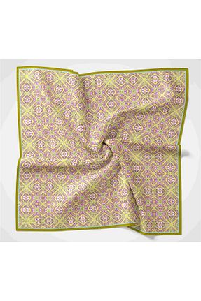 روسری زرد پنبه ای Silk Home - کد 860660123