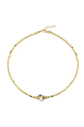 گردنبند استیل ( فولاد ) سرمه ای زنانه استیل (فولاد) CHARMLUCKY - کد 833754370