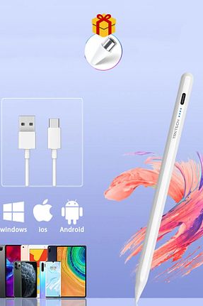 قلم تبلت سفید TrkTech - کد 894067362