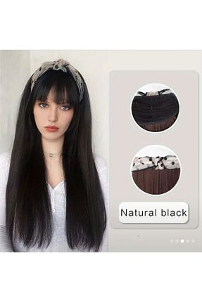 کلاه گیس مشکی Handmade - کد 925411632