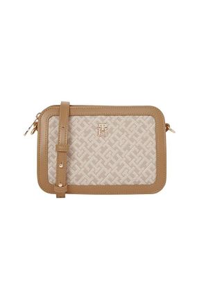 کیف دوشی خاکی زنانه پلی استر Tommy Hilfiger - کد 925409151