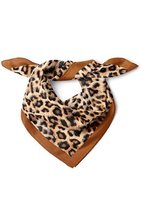 دستمال گردن رنگی زنانه پلی استر nehir eşarp - کد 882200092