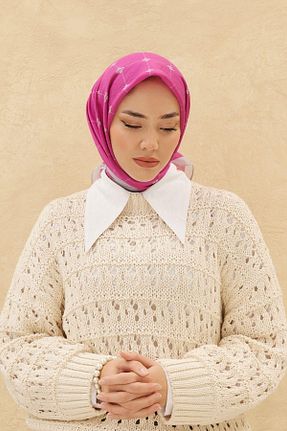 روسری پلی استر Silk Home - کد 792505719