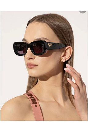 عینک آفتابی سفید زنانه UV400 Ezgi Eraslan boutique - کد 925425822