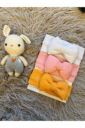 باندانا سفید پنبه ای enes baby - کد 925425368