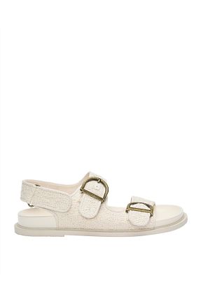 دمپائی نباتی زنانه چرم لاکی Pull & Bear - کد 925424937