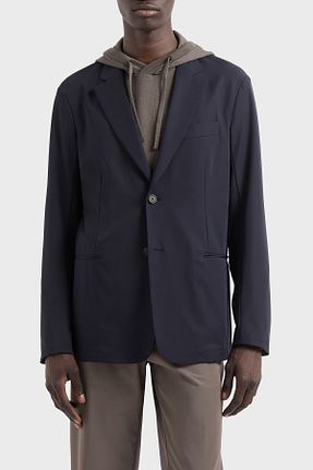 کت سرمه ای مردانه رگولار Emporio Armani - کد 925802638