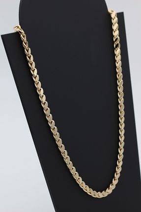 گردنبند استیل ( فولاد ) زرد زنانه استیل (فولاد) XUPING JEWELRY - کد 920773645