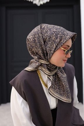 روسری مشکی İpek Tivil Silk Home - کد 903223388