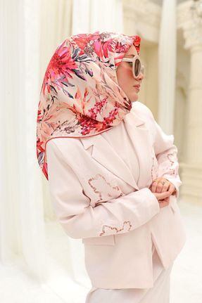 روسری صورتی İpek Tivil Silk Home - کد 901811650