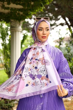 شال سفید زنانه ویسکون Silk Home - کد 831721334