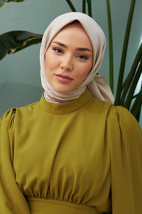 روسری طوسی پلی استر Silk Home - کد 669848352