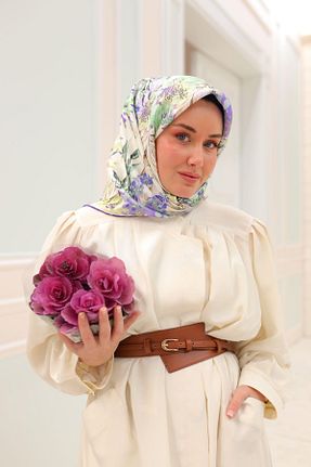 روسری رنگی İpek Tivil Silk Home - کد 902957922