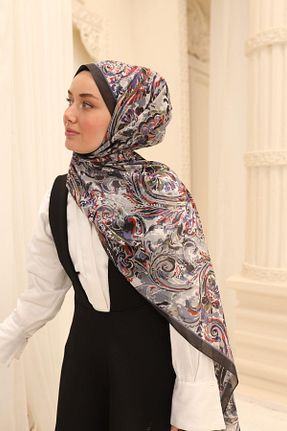 شال طوسی زنانه Silk Home - کد 920757782