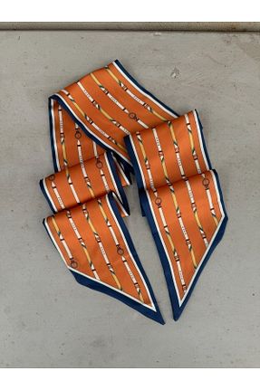 دستمال گردن نارنجی زنانه minebag - کد 925431770