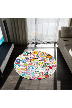 فرش رنگی قابل شستشو Rugs Modern Halı - کد 921209517