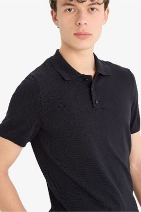 تیشرت مشکی مردانه رگولار Defacto - کد 905968047