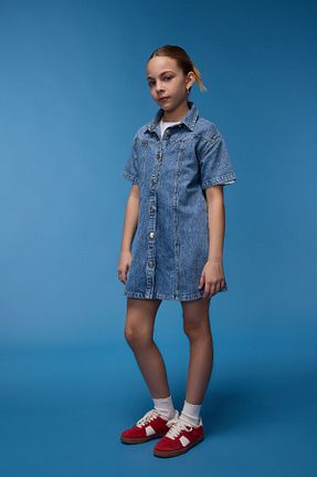 لباس آبی بچه گانه جین Defacto - کد 899074905