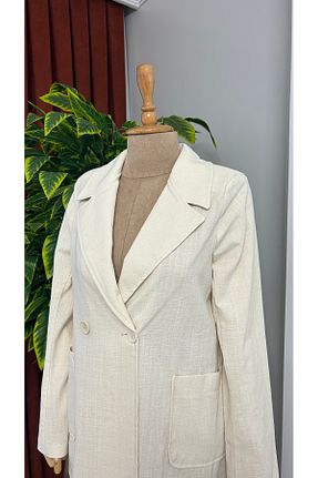 کت بژ زنانه رگولار İrva Tesettür - کد 925539534