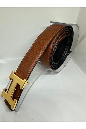 کمربند رنگی زنانه چرم خالص Yurtsever - کد 925566688