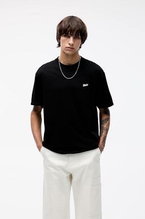 تیشرت مشکی مردانه اورسایز ACTIVE MODA - کد 925570577