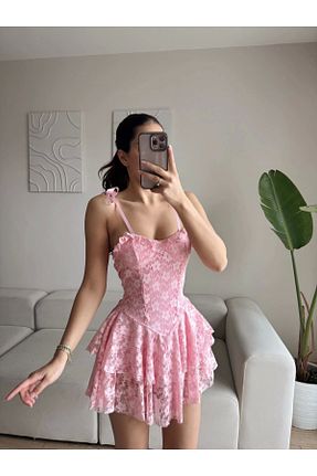 لباس رنگی زنانه بافتنی Zoom Butik - کد 925577963