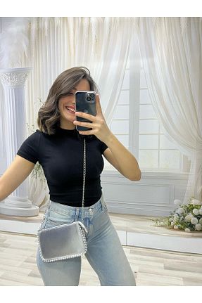 کیف دستی طوسی زنانه سایز متوسط BYB - کد 925577669