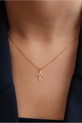 گردنبند جواهر صورتی زنانه استیل ضد زنگ AAcc. - کد 372254061