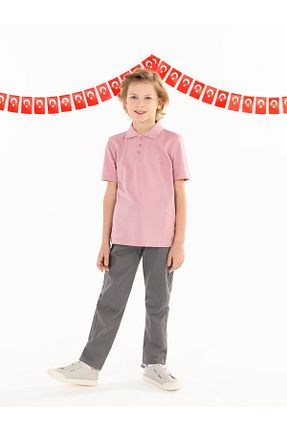 تیشرت صورتی بچه گانه رگولار Civil Boys - کد 925912764