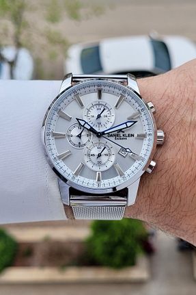 ساعت مچی متالیک مردانه 44 میلی متر Daniel Klein - کد 928501494