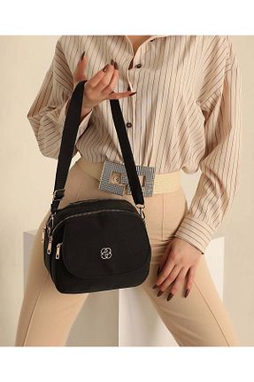 کیف دوشی مشکی زنانه چرم مصنوعی Berlin bags - کد 925658350