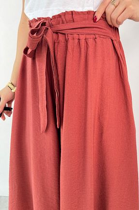 شلوار قهوه ای زنانه بافتنی Cappmoda - کد 925685339