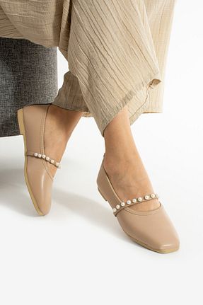 بابت بژ زنانه پارچه ای Moda Devrin - کد 890199129