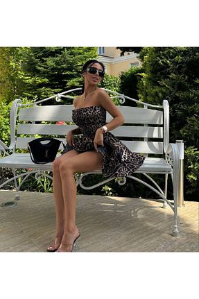 لباس قهوه ای زنانه بافتنی TAYT VEGAS - کد 925697629