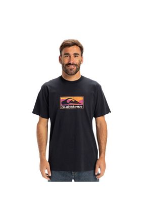 تیشرت اسپرت مشکی مردانه رگولار Quiksilver - کد 923442472