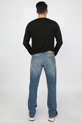 شلوار جین سرمه ای مردانه رگولار BALİNS - کد 43377441