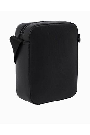 کیف دوشی مشکی مردانه چرم مصنوعی Tommy Hilfiger - کد 893785217