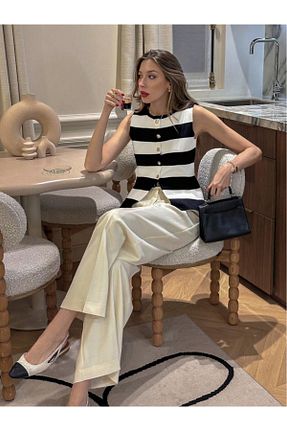 بلوز مشکی زنانه ساده Dier Moda - کد 925706687