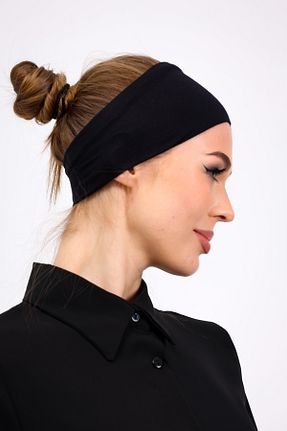 کلاه شنای حجاب مشکی زنانه Loggia - کد 925708873