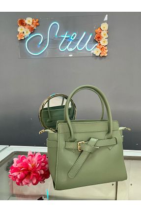 کیف دوشی سبز زنانه چرم مصنوعی Güneş - کد 925712952
