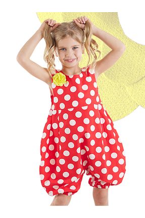 سرهمی قرمز بچه گانه آستین استاندارد Denokids - کد 637333218